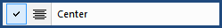 Illustration SI Editor's Toolbar Center button