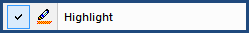 Illustration SI Editor's Toolbar HLS button