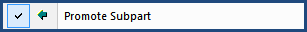 Illustration SI Editor's Toolbar Promote Subpart button