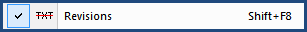 Illustration SI Editor's Toolbar Revisions button