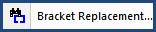 Illustration SI Editor's Toolbar Bracket Replacement button