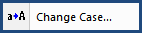 SI Editor's Toolbar Change Case Button Illustration SI Editor's Toolbar Change Case Button
