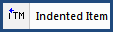 Illustration SI Editor Tagsbar Item Indent button
