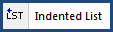 Illustration SI Editor Tagsbar List Indent button
