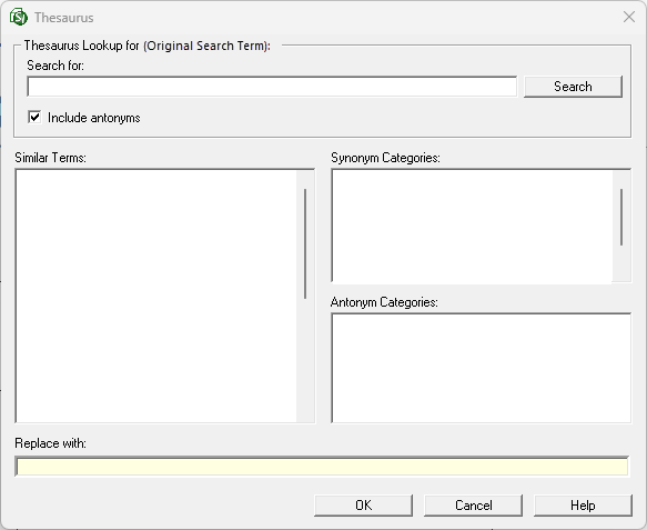 Illustration SI Editor's Tools Menu - Check Spelling