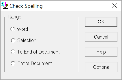 SI Editor's Tools Menu - Check Spelling Illustration SI Editor's Tools Menu - Check Spelling