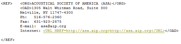 Illustration of Reference Address