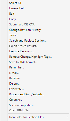 Illustration SI Explorer's Right Pane Right-click Menu