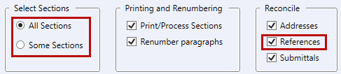 SI Explorer's File Menu - Process and Print/Publish: Sections - Reconcile Illustration SI Explorer's File Menu - Process and Print/Publish: Sections - Reconcile