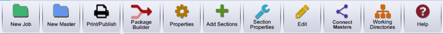 Illustration SI Explorer's Toolbar