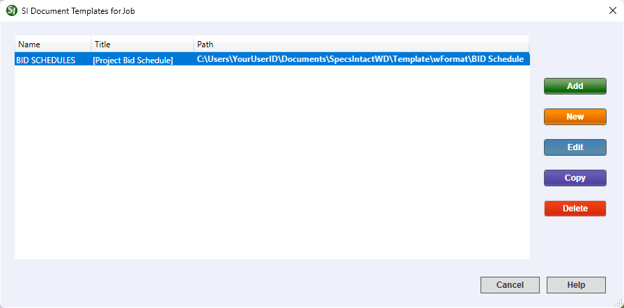 SI Explorer's Tools Menu - SI Document Templates Illustration SI Explorer's Tools Menu - SI Document Templates