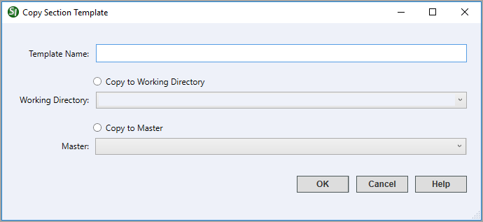 Illustration SI Explorer's Tools Menu - Section Template: Copy Topic